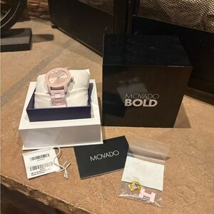 Movado Bold Blush Timepiece